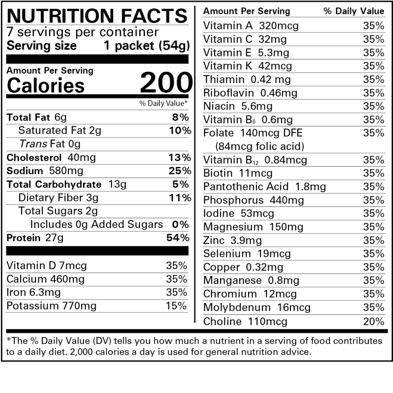 Very Vanilla Shake Meal Replacement (Bottle)