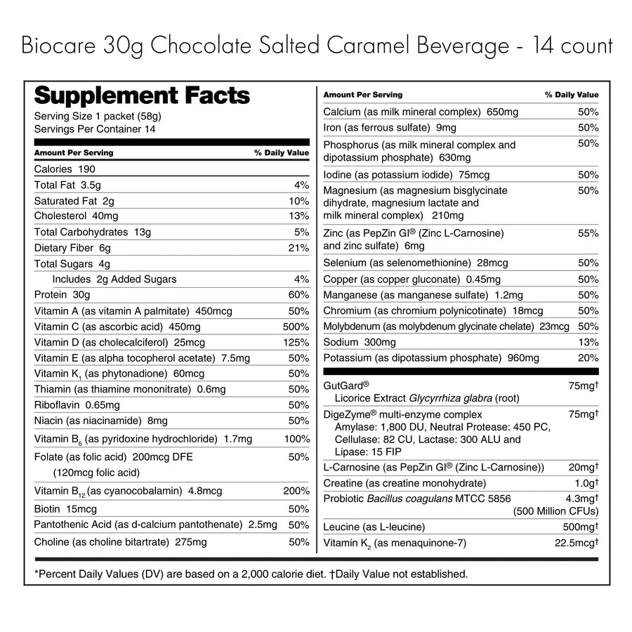 Biocare Salted Caramel (1 pc)