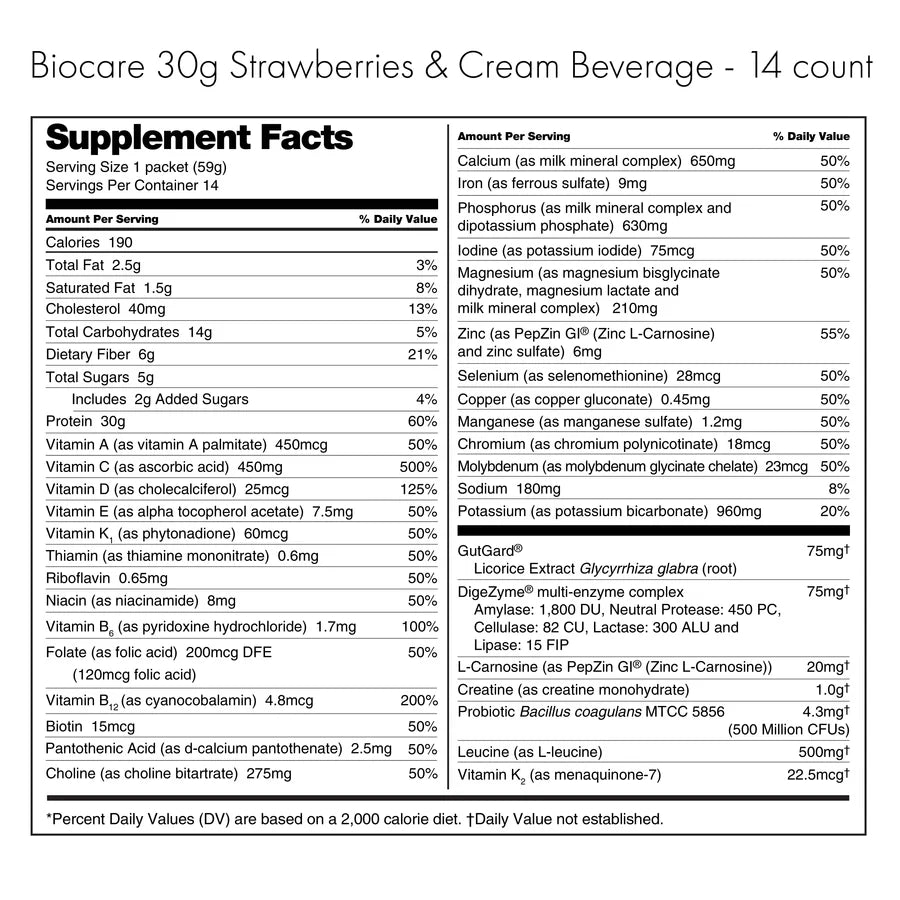 Biocare Strawberries and Cream 1 ct.